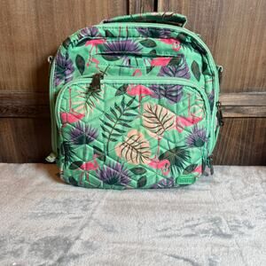 Lug Ranger Green Flamingo Backpack Organizer Travel Carry On Bag